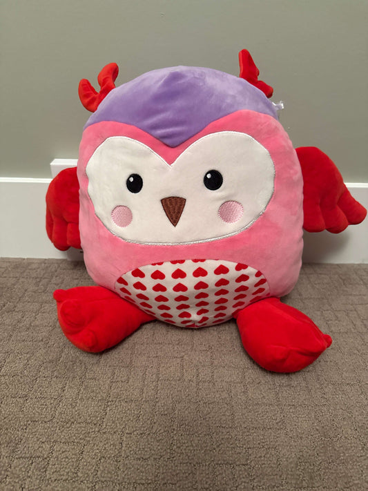 Owl pink stuffy 16 inch