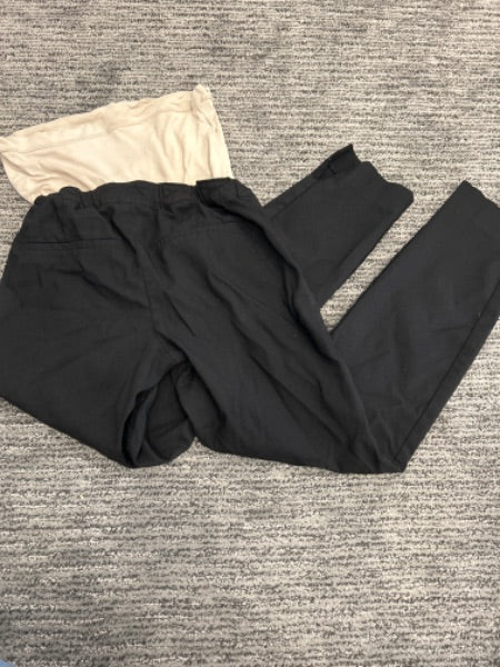 Stork & Babe black capris, Maternity XS (0-2)