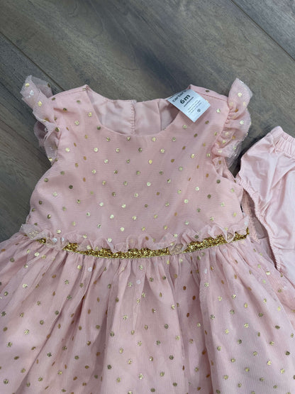 6m Party dress, Kids 6 Month (3-6M)