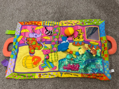 NWT Circus Travel Play Mat