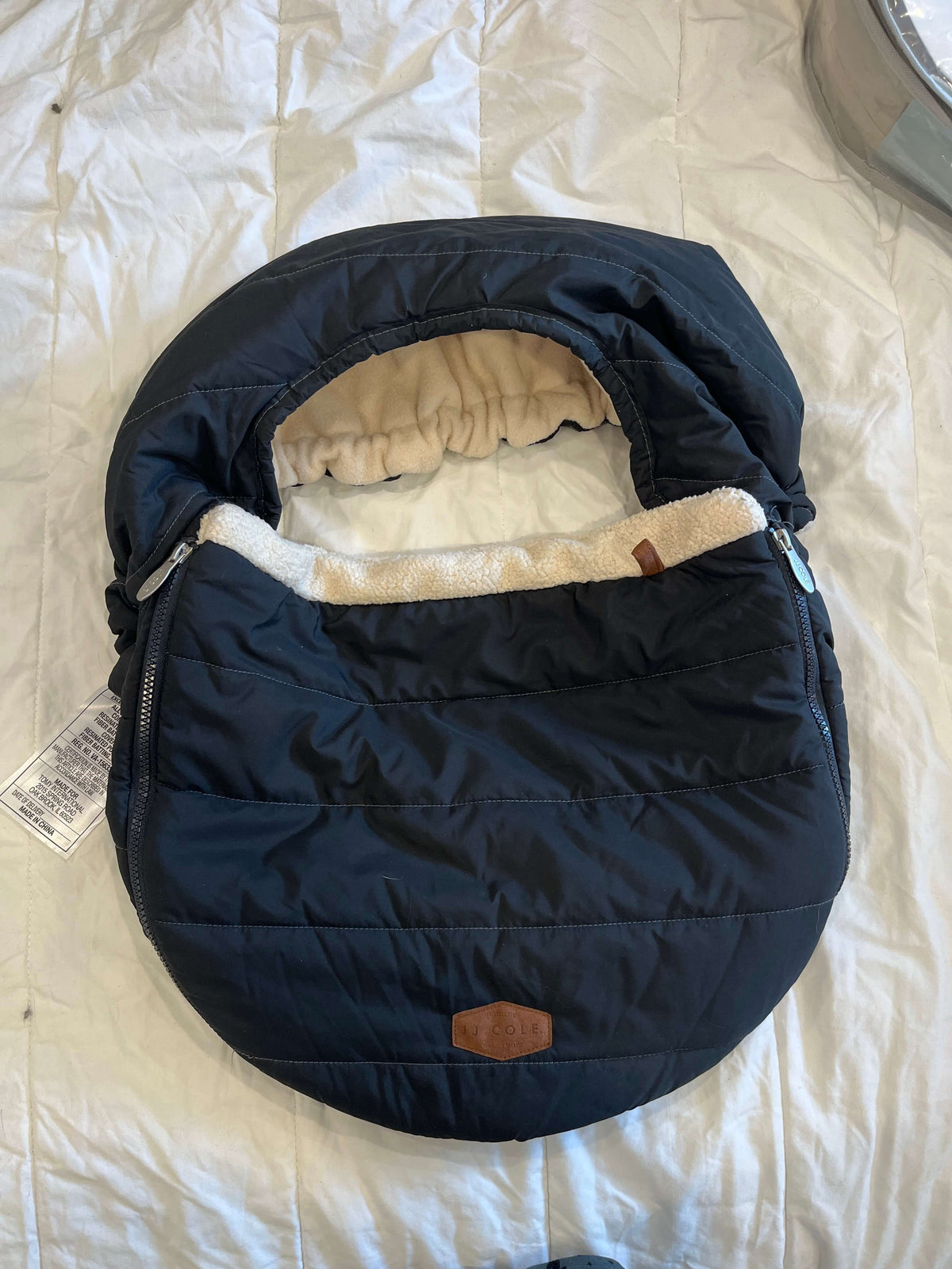 JJ Cole Infant Car Seat Winter Cover VGUC