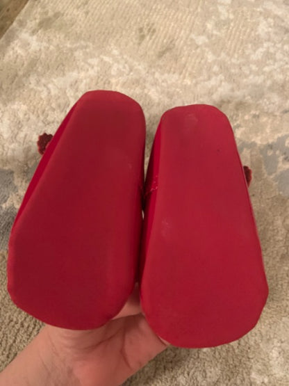 Gymboree size 4 infant red ballet flats, Shoes 4 (Baby: 0-12 mth)