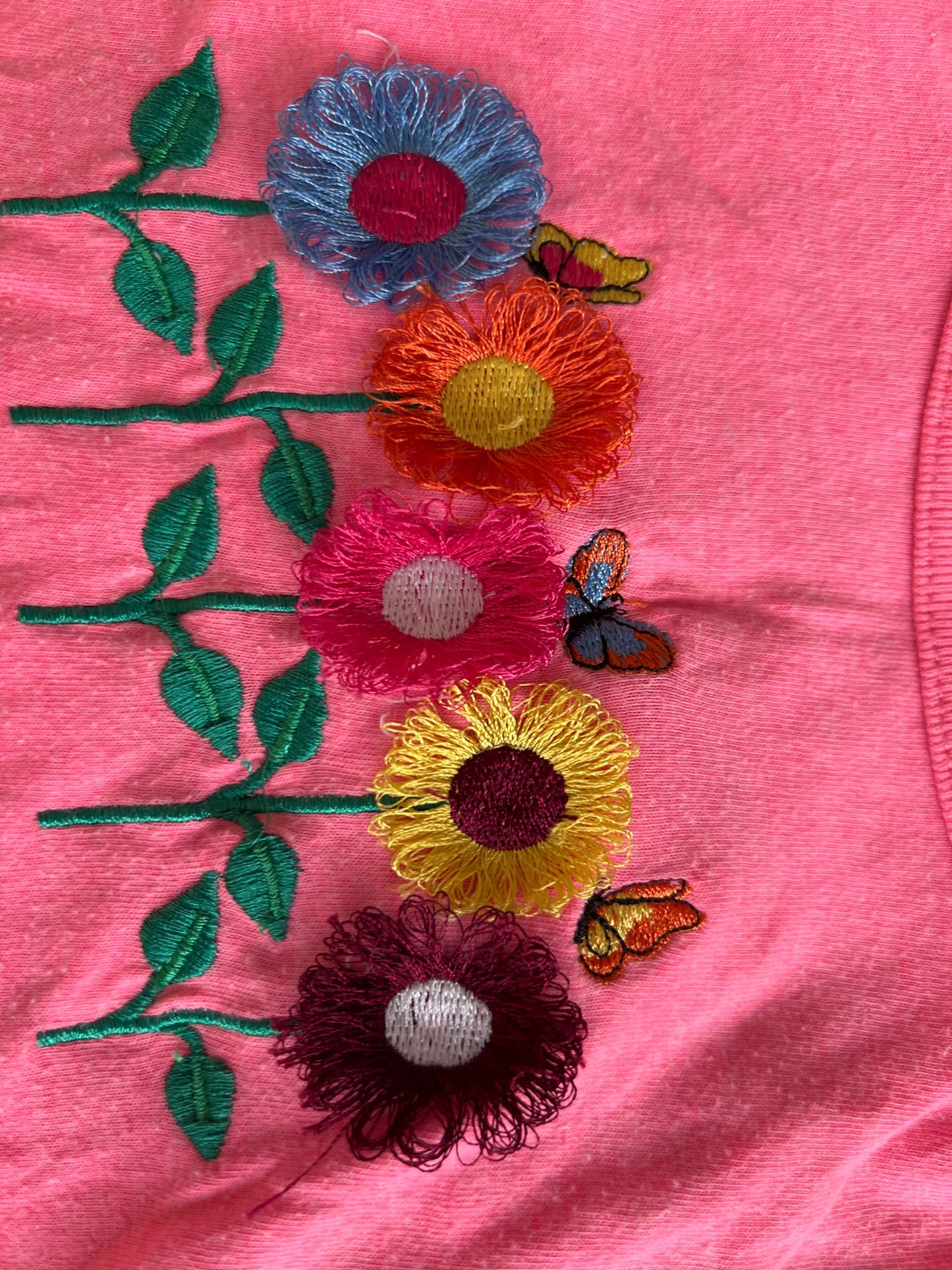 *Flower detail 3T pink shirt, Kids 3T