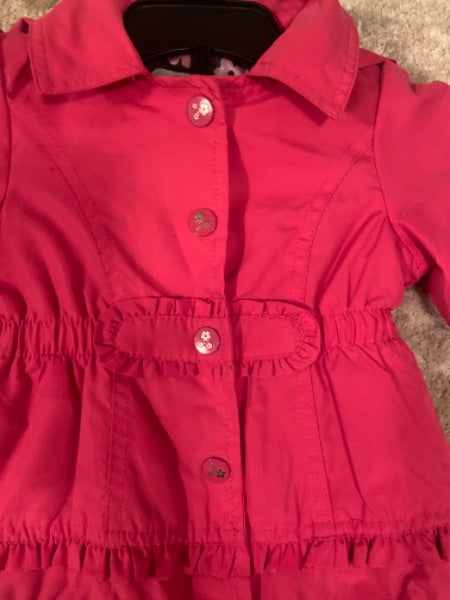 London fog size 18m pink rain jacket, Kids 18 Month (12-18M)