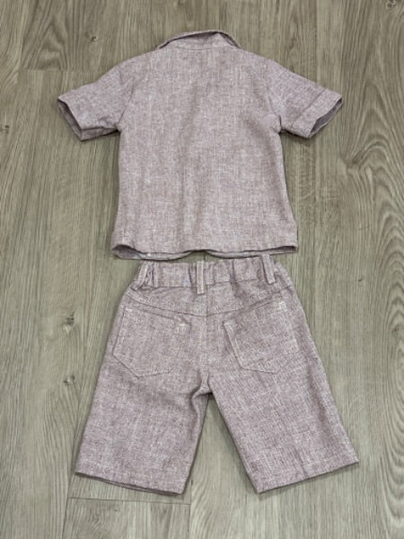 Boys short sleeve shirt, suit jacket & shorts, size 1, (12-18mos), EUC, Kids 18 Month (12-18M)