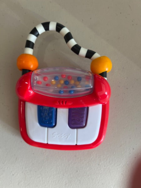 Sassy brand Baby piano rattler