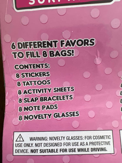 New and unopened 48 pack lol party supplies