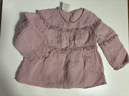 24m light purple/lilac long sleeve lilac shirt, Kids 24 Month (18-24M)