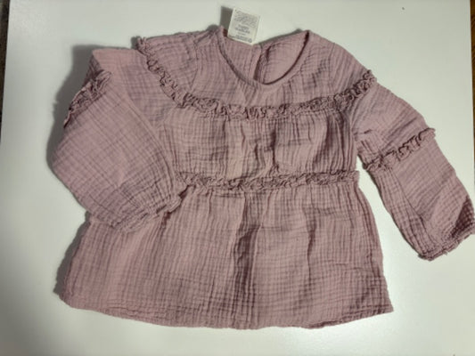 24m light purple/lilac long sleeve lilac shirt, Kids 24 Month (18-24M)