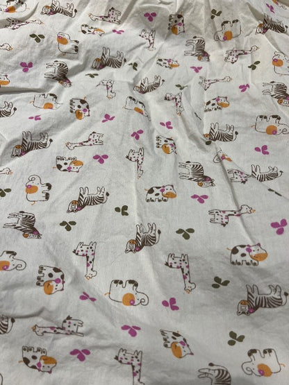 Coco crib sheet and crib skirt  never used