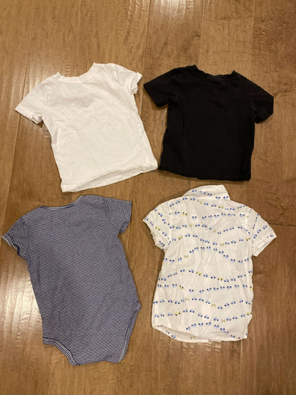 Set of 4 24 month/ 2T boy tops, Kids 24 Month (18-24M)