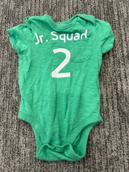 Jr. Squad 2 Second Sibling onesie- fits smaller, Kids 18 Month (12-18M)