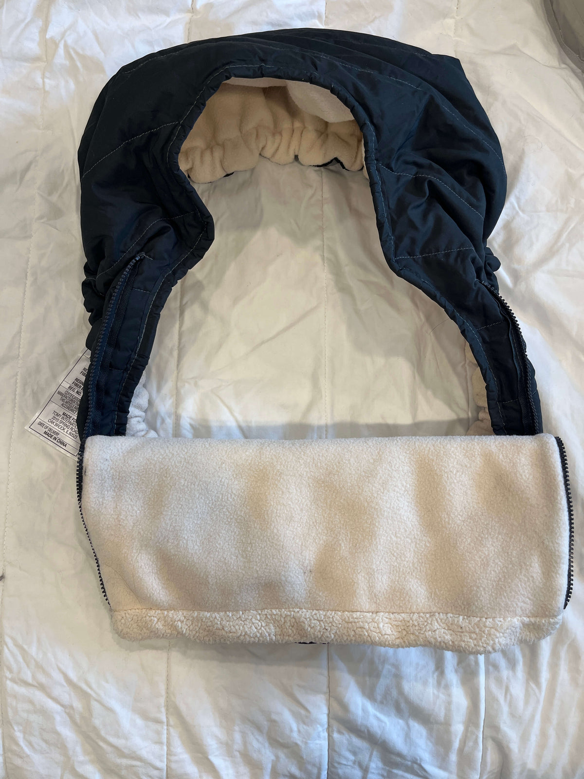 JJ Cole Infant Car Seat Winter Cover VGUC