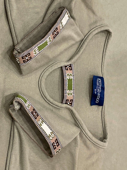 Thyme Maternity, Olive Green Top, size Small, VGUC, Maternity S (4-6)