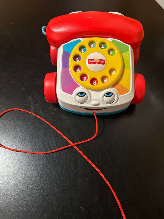 Pull toy telephone