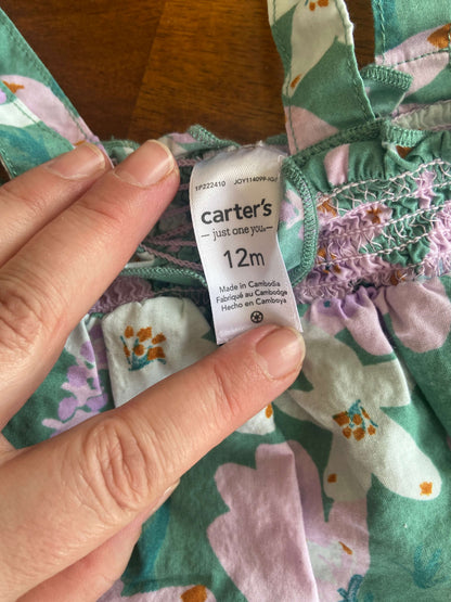 Carter’s top/dress 12 months , Kids 12 Month (9-12M)