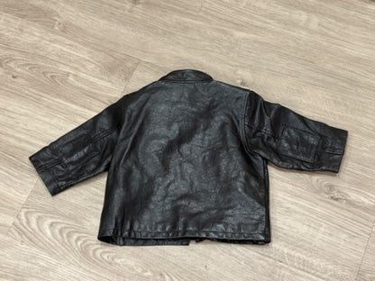 EUC, babyGAP Genuine Leather Jacket, size 12-18mos, Kids 12 Month (9-12M)