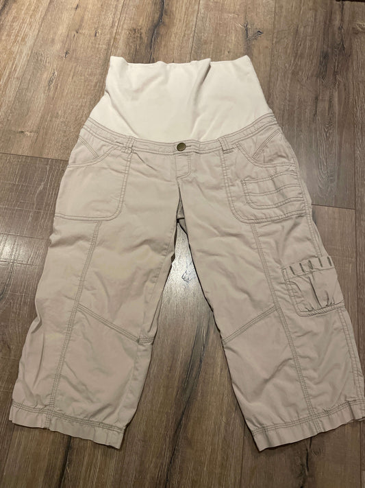 Maternity cotton capris , Maternity M (8-10)