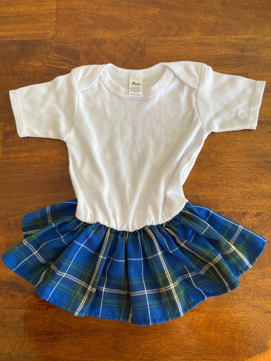 12-18 month tartan onsie, Kids 18 Month (12-18M)
