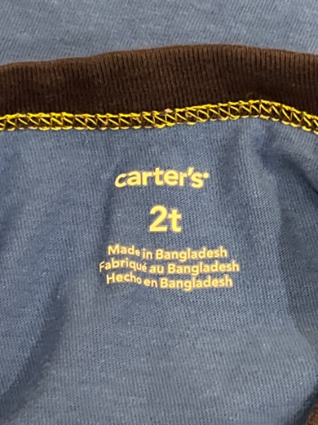 Carter’s, Blue, “My Bro is my Hero” T-shirt, size 2T, VGUC , Kids 2T