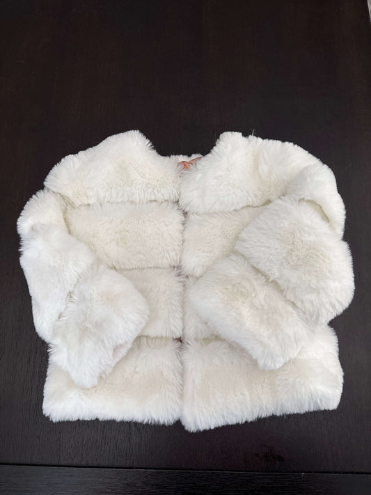 Girls Faux Fur Jacket 4T, Kids 4/4T