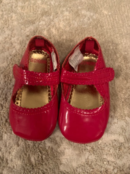 Gymboree size 4 infant red ballet flats, Shoes 4 (Baby: 0-12 mth)
