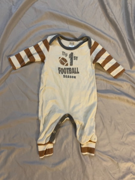 My 1st Football Season romper size 3-6 month, Kids 6 Month (3-6M)