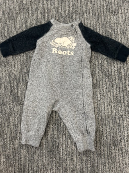 Roots 3-6 month jogging romper, Kids 6 Month (3-6M)