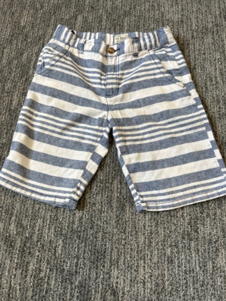 Children’s Place 55% linen Striped Shorts- Size 8 Boys, Kids 7 & 8 (small)