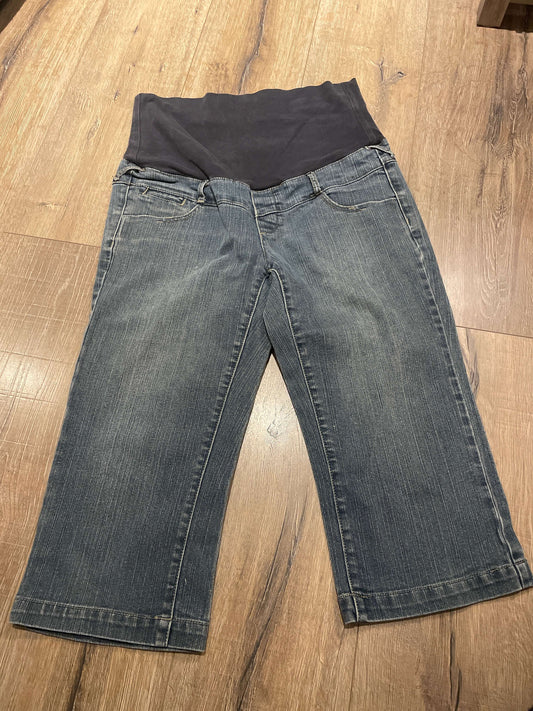 Maternity capri jeans, Maternity M (8-10)