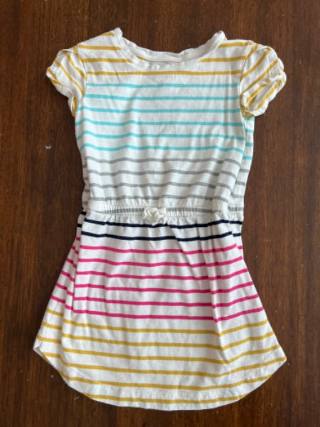 Gap striped rainbow dress 4t, Kids 4/4T