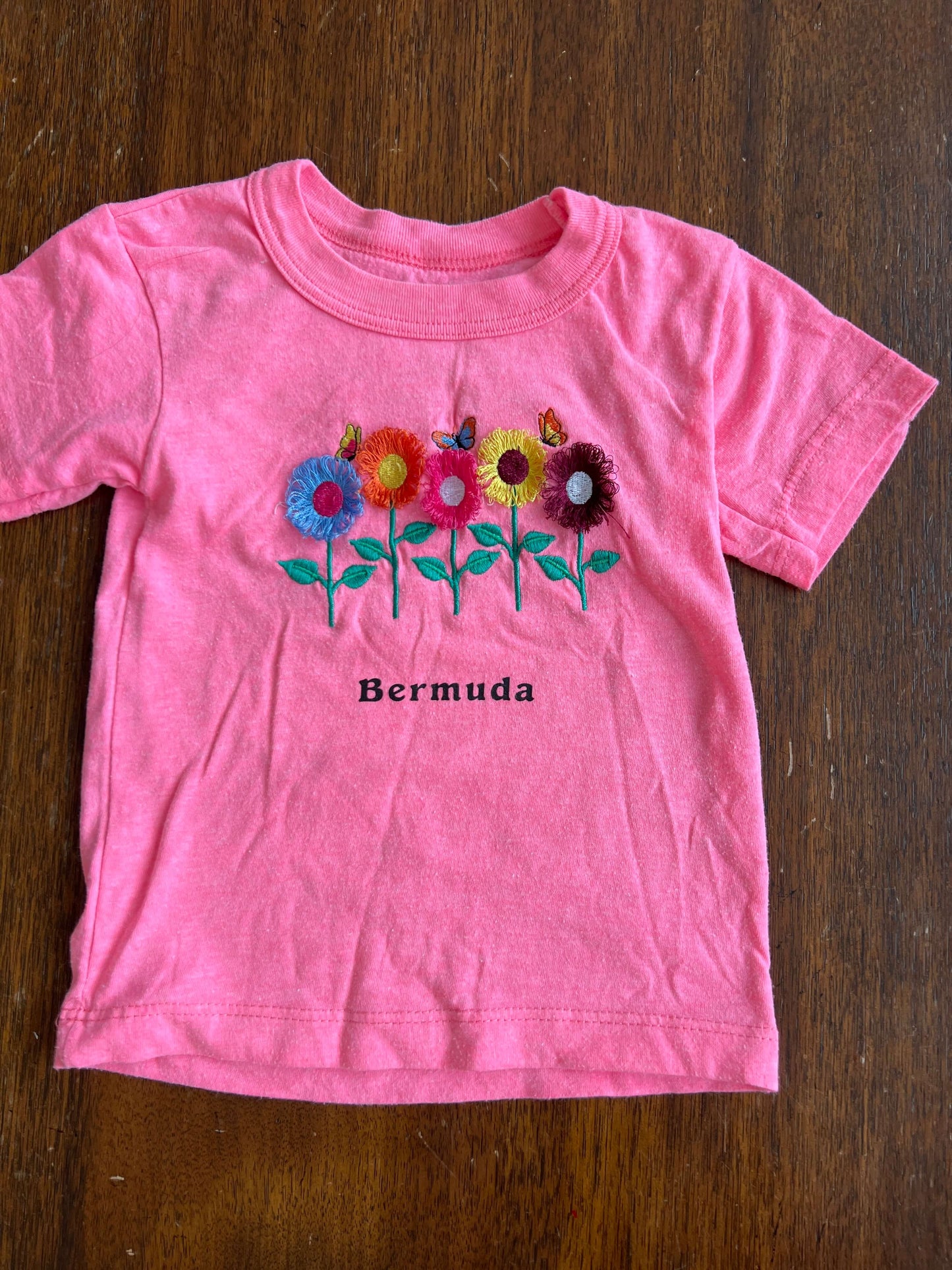 *Flower detail 3T pink shirt, Kids 3T
