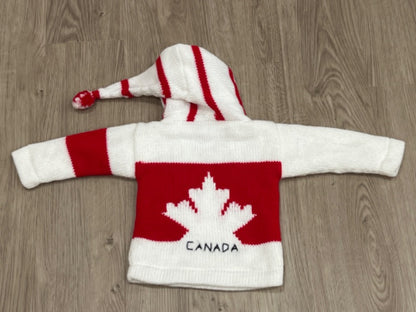 EUC, Canada Sweater Hoodie, size 9-12mos, Kids 12 Month (9-12M)