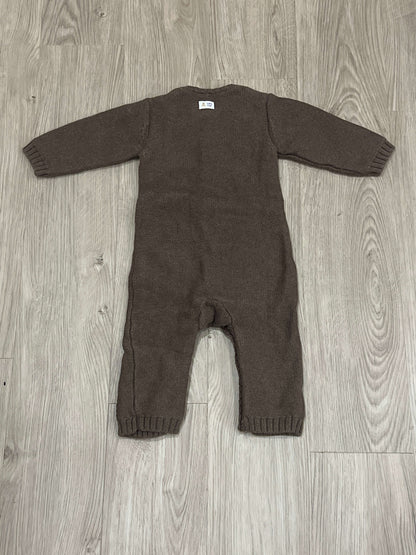 babyGAP, Brown Knit Romper, size 6-12 mos, For Boys or Girls, Gender Neutral, VGUC, Kids 9 Month (6-9M)