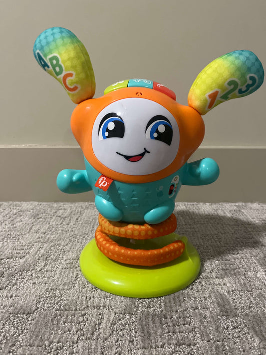 Fisher Price- DJ Bouncin beats toy - interactive light up toy.