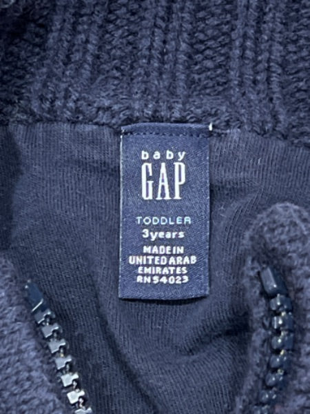 VGUC, babyGAP Sweater & toque set, Kids 3T