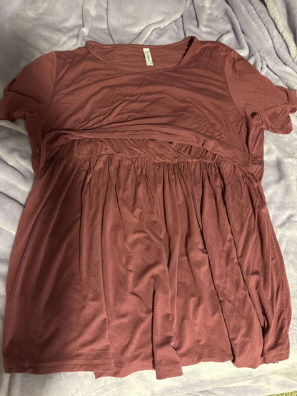 2 xxl maternity shirts, Maternity 2XL+ (18+)