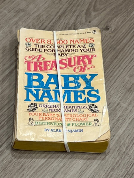 Baby Name Books, GUC