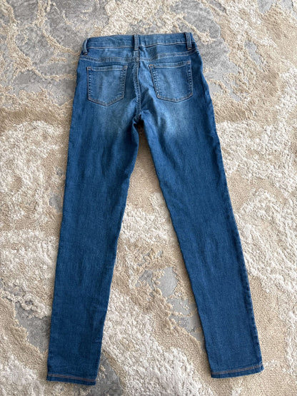 Gap Denim size 14 stretch blue jean leggings