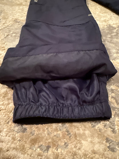 George size 10-12 Navy snowpants, Kids 10 (medium)