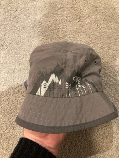 Grey Sun hat - Size M