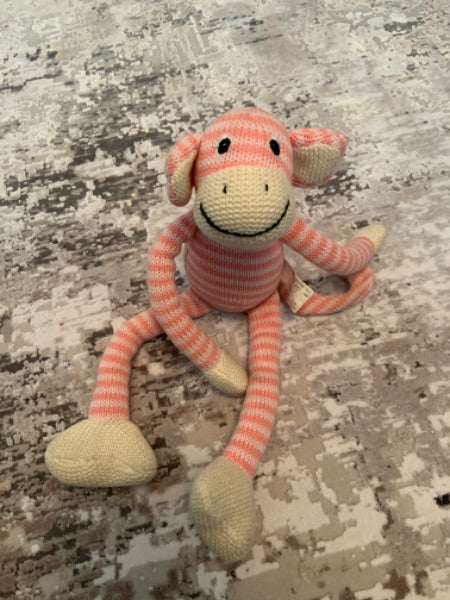 Pink stripes monkey