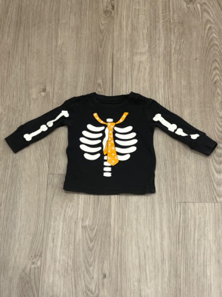 VGUC, Gymboree, skeleton shirt, size 6-12 mos, Kids 9 Month (6-9M)
