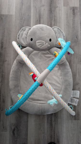 Bright Starts Elephant Activity Playmat Discovery Gym