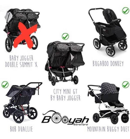 Booyah Double Stroller Console