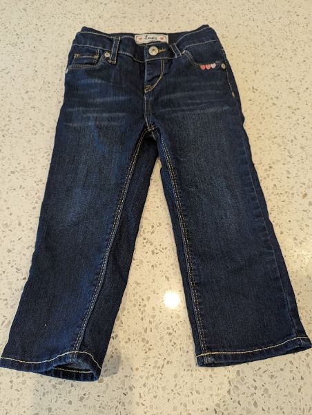 Levi's 24 Month Jeans Dark blue , Kids 24 Month (18-24M)