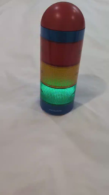 Traffic Light Style Visual Timer with Audio Alarms