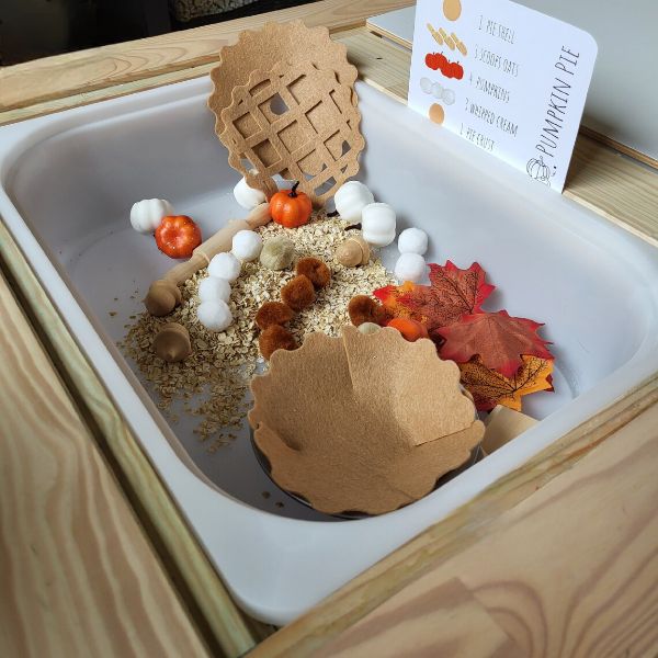 Pumpkin Pie Sensory Kit (#7)