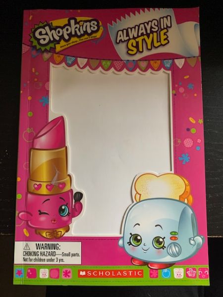 Two Soft Cover Books: Shopkins & Learn to Draw Sugar & Spice Emojis