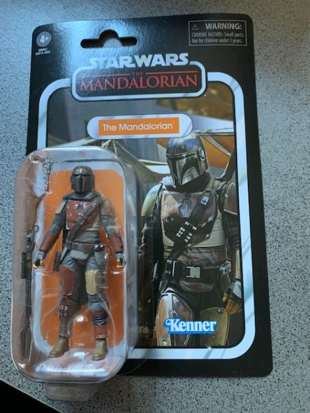 Star Wars the Vintage Collection The Mandalorian Toy.